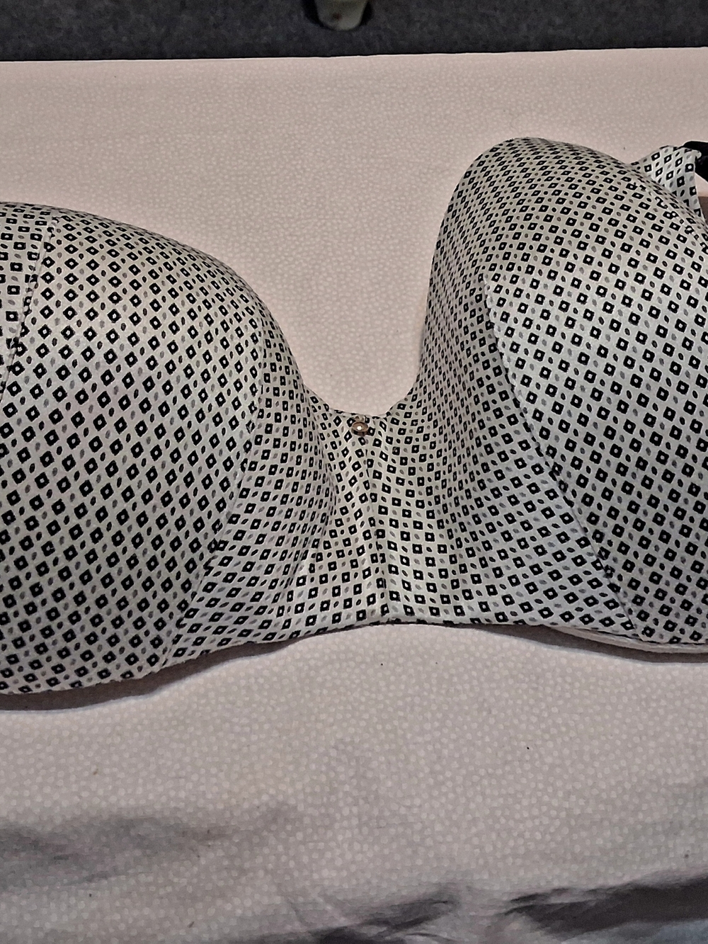 Cacique Black and White Balconette